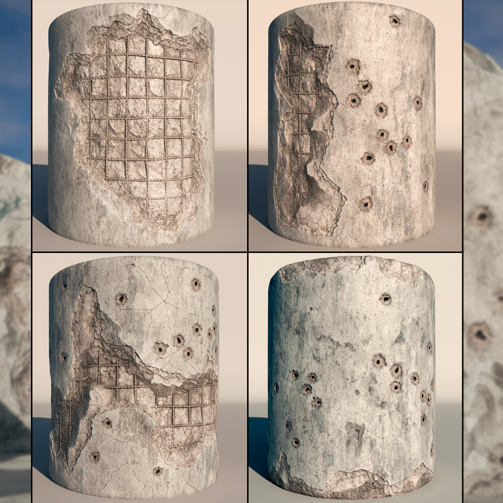 WALL DAMAGE PROCEDURAL&nbsp;GENERATOR